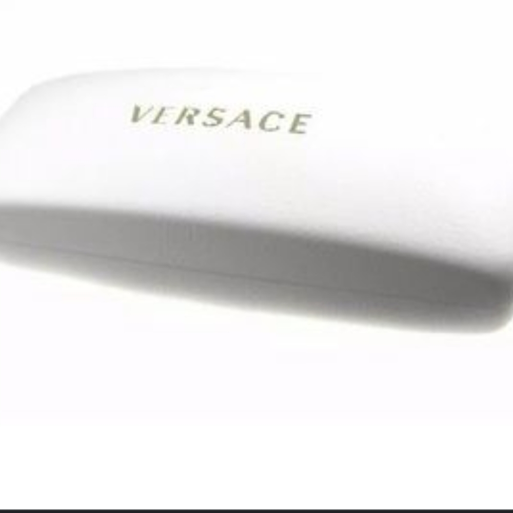 Versace Unisex Men's Women's White Sunglasses Glasses Case Accessory Holder